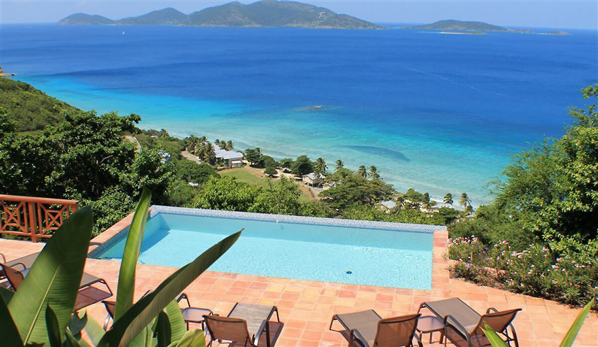 Escape to Alfresco Villa with Panoramic Views of Long Bay Beach & JVD!