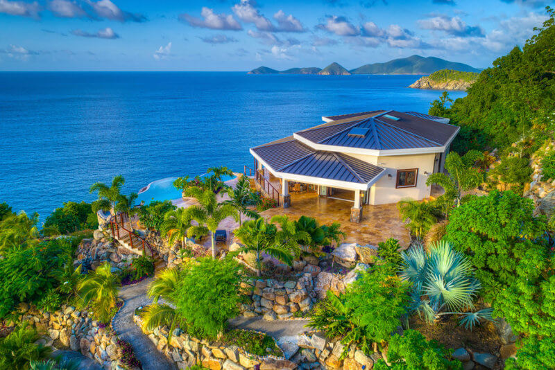 Now Available Is My All A Beautiful 6 Bedroom Villa With   My All Villa Trunk Bay Tortola 800x534 