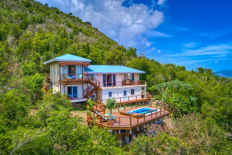 Celebrate Christmas This Year With A 20 Discount On A Luxury Tortola   Whale Watch Villa Exterior 800x533 