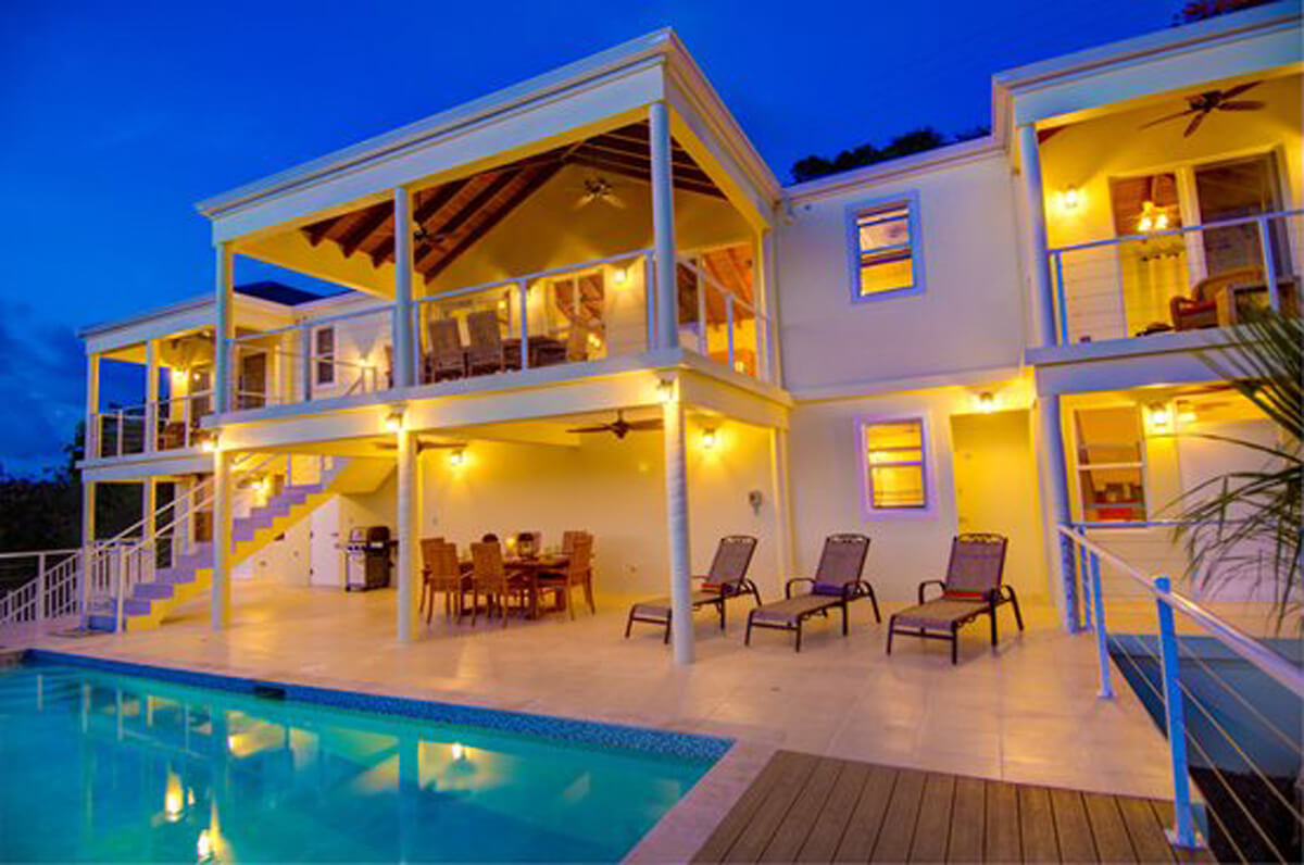 Flamingo Sunset Villa in Long Bay Tortola