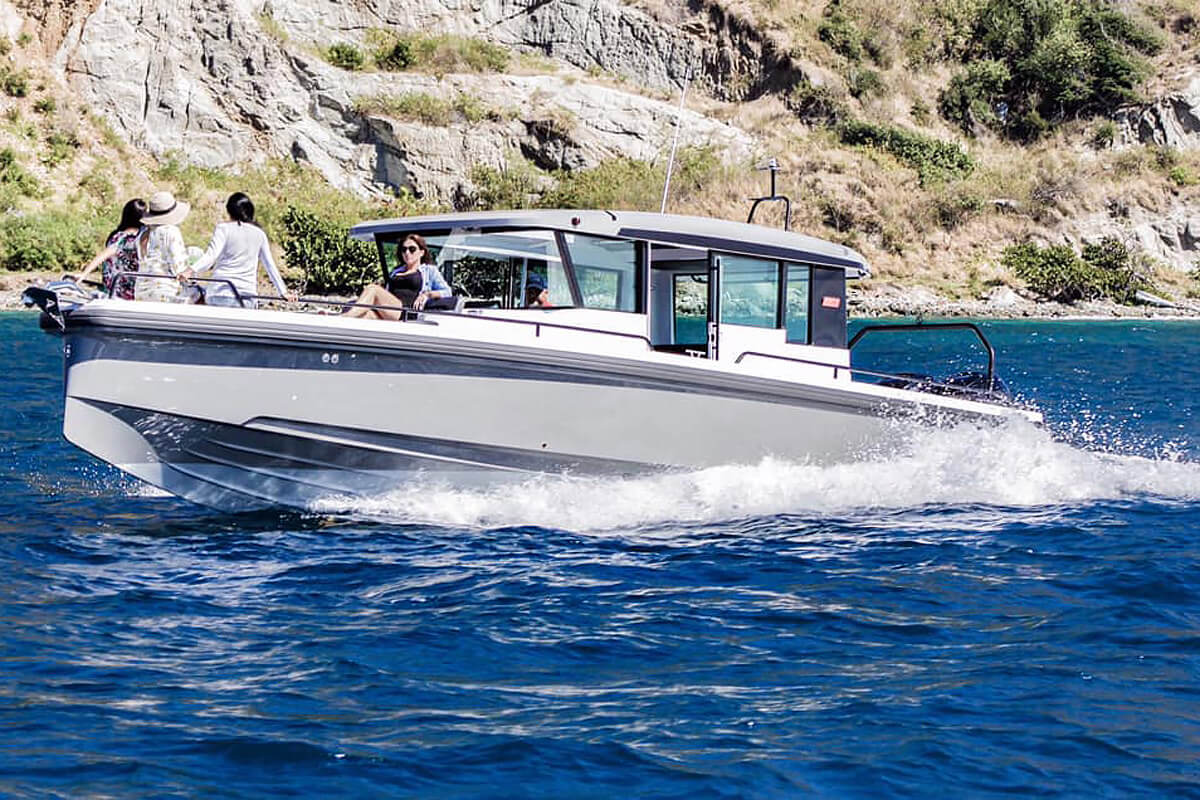 Island Time Water Taxi - Outdoor Seating